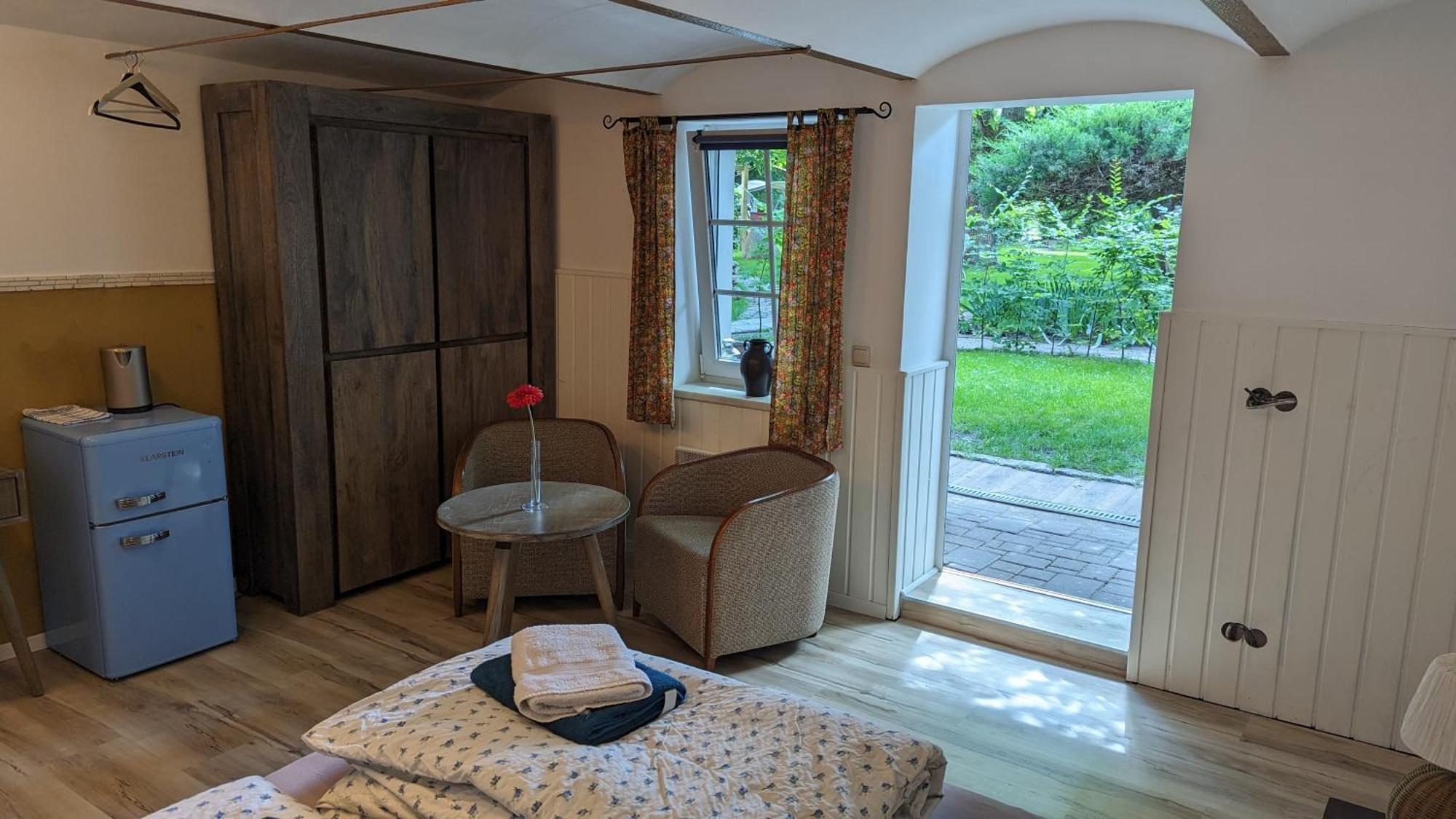 Fuenf Linden Hotell Straupitz Eksteriør bilde